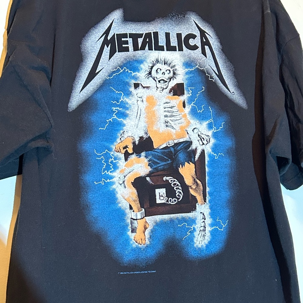 Vintage Metallica Metal Up ….